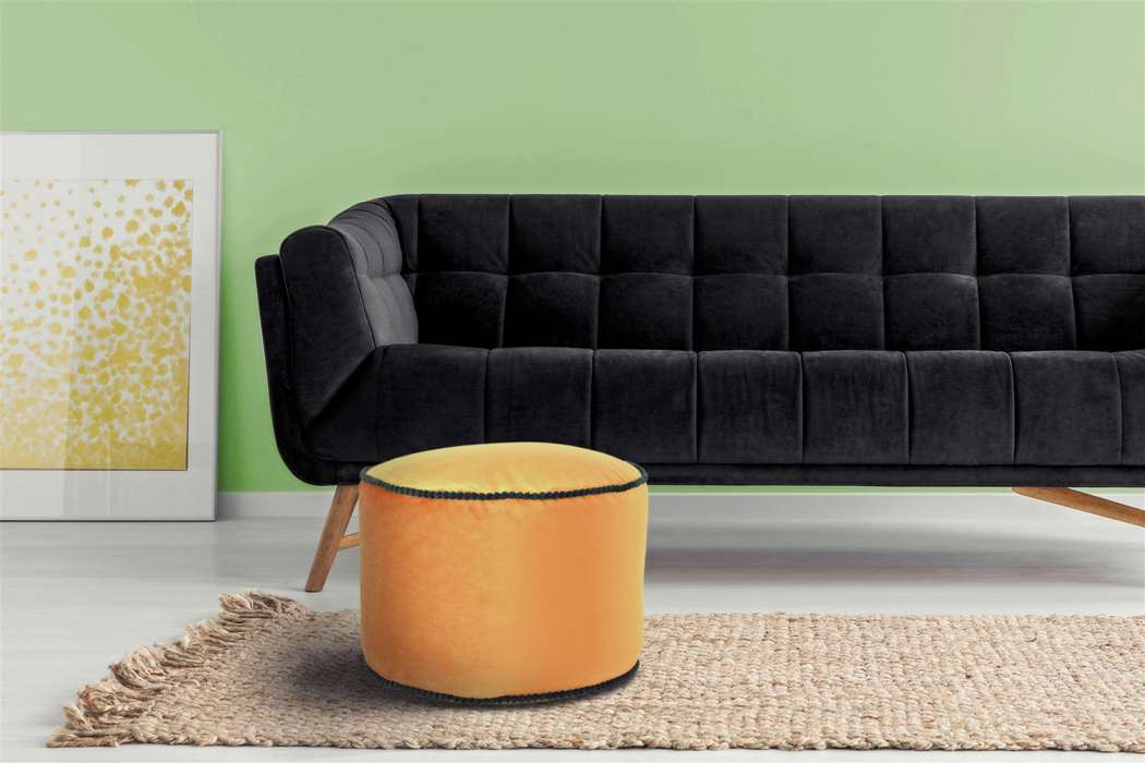 Pouf Taj Mahal 125 bronze - Afbeelding 2