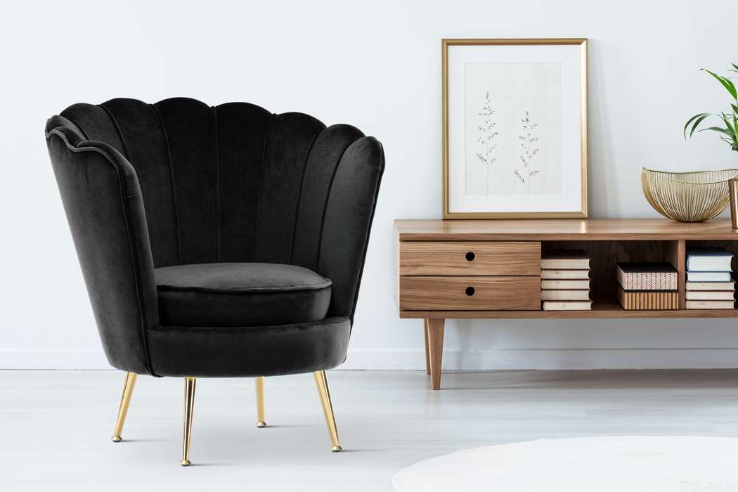 Chair Barbara 125 black - Afbeelding 2