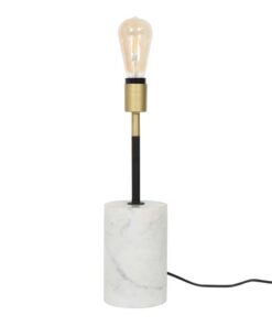 Vloerlamp Caramia 287 wit/brons/zwart