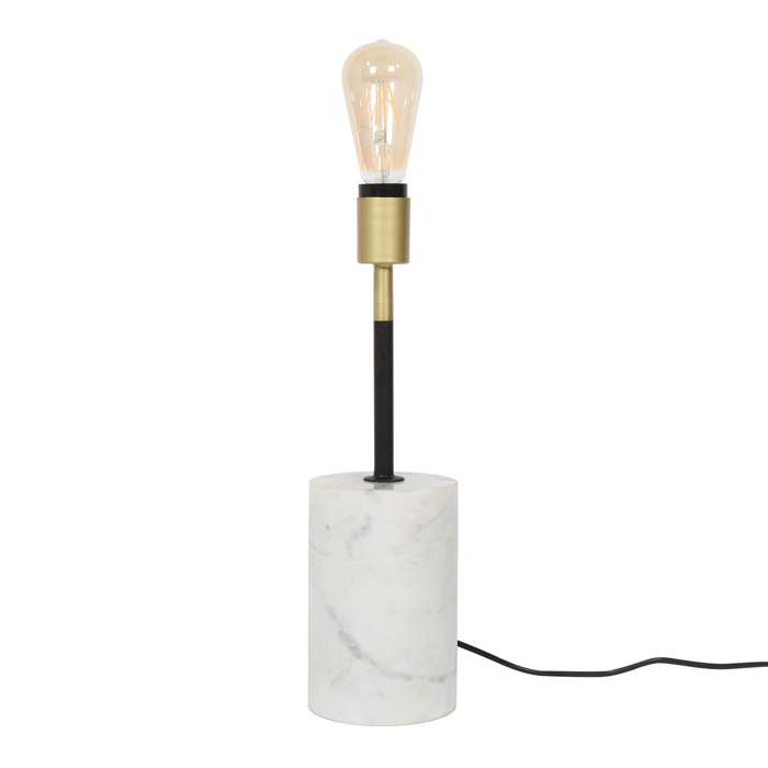 Vloerlamp Caramia 287 wit/brons/zwart