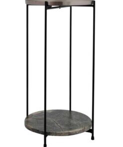 Sidetable Louisa 125 zilver