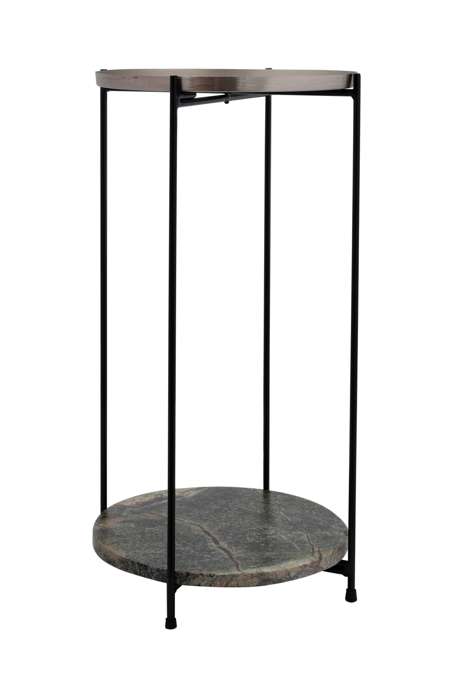 Sidetable Louisa 125 zilver