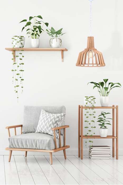 Hanging lamp Lucerna 280 nature