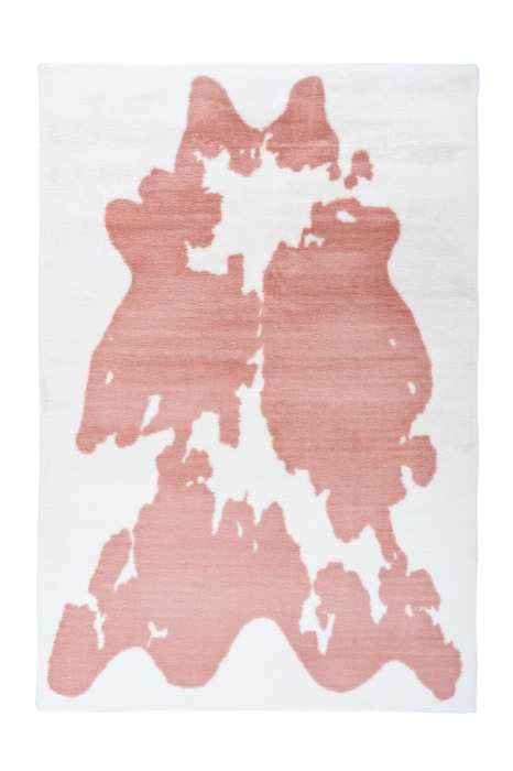 Rabbit Animal 500 roze/wit 120x160cm
