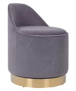 Swivel stool Viktor 125 gray