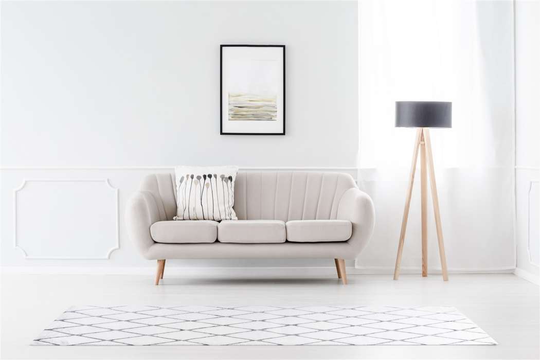 Vivica 225 wit/antraciet 80x250cm - Afbeelding 2