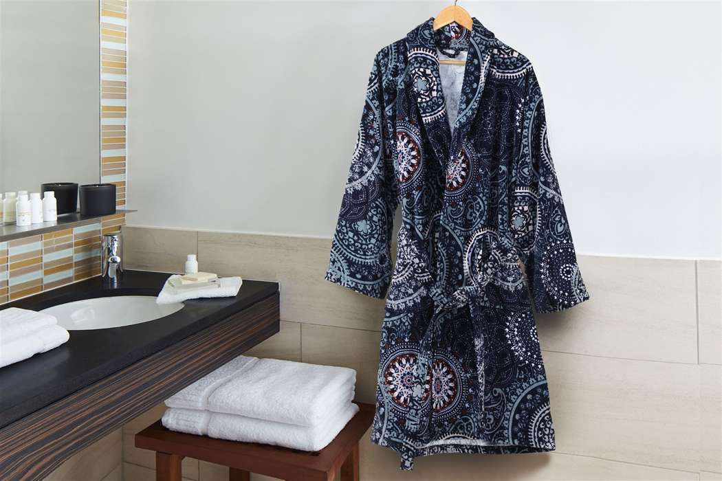 Badjas Medley blue M - Afbeelding 2