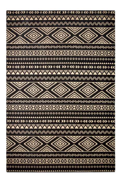 Scandy 110 zwart/naturel 120x170cm