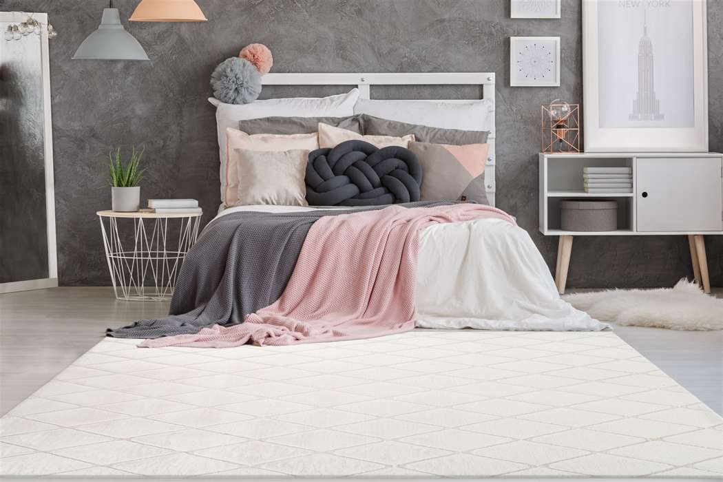Vivica 225 wit/creme 80x150cm - Afbeelding 2