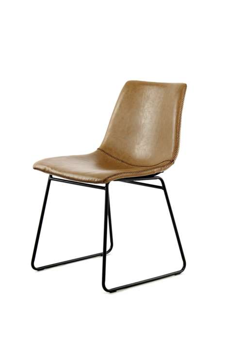 Chair Caila 110 set of 2 light brown