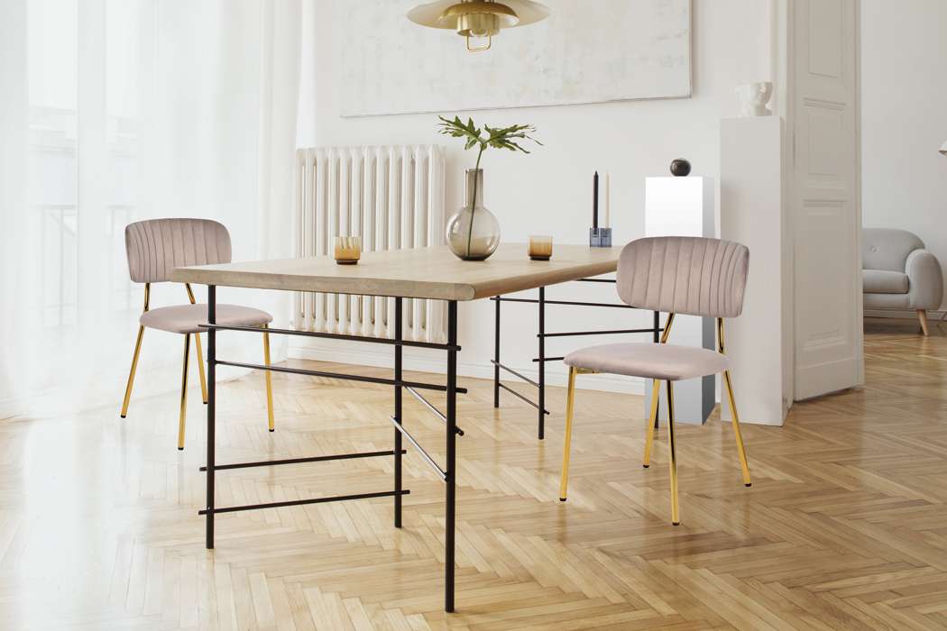 Chair Giselle taupe - Afbeelding 2