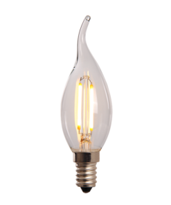 LED lamp filament flame 2W