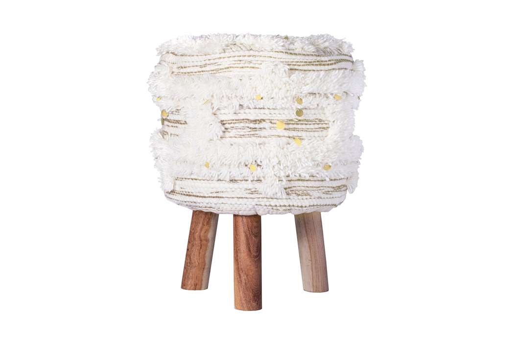 Poof Bohist 425 Cream/Khaki - Afbeelding 2