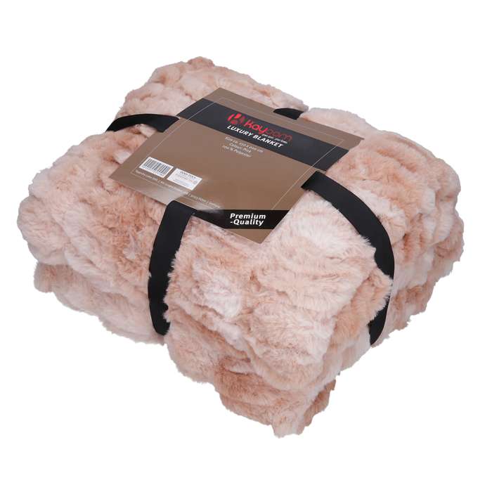Luxury Blanket 900 150 x 200 cm Pink - Afbeelding 4