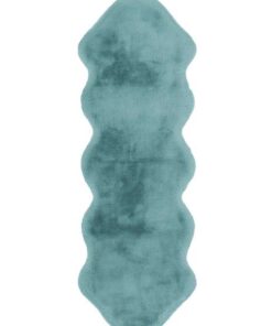 Rabbit Double Sheepskin 300 turquoise 60x180cm