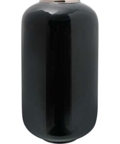Vase Art Deco 275 Dark Green / Silver