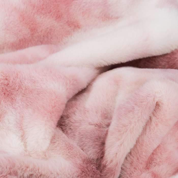 Rumba plaid 500 roze 230 x 250 cm - Afbeelding 3