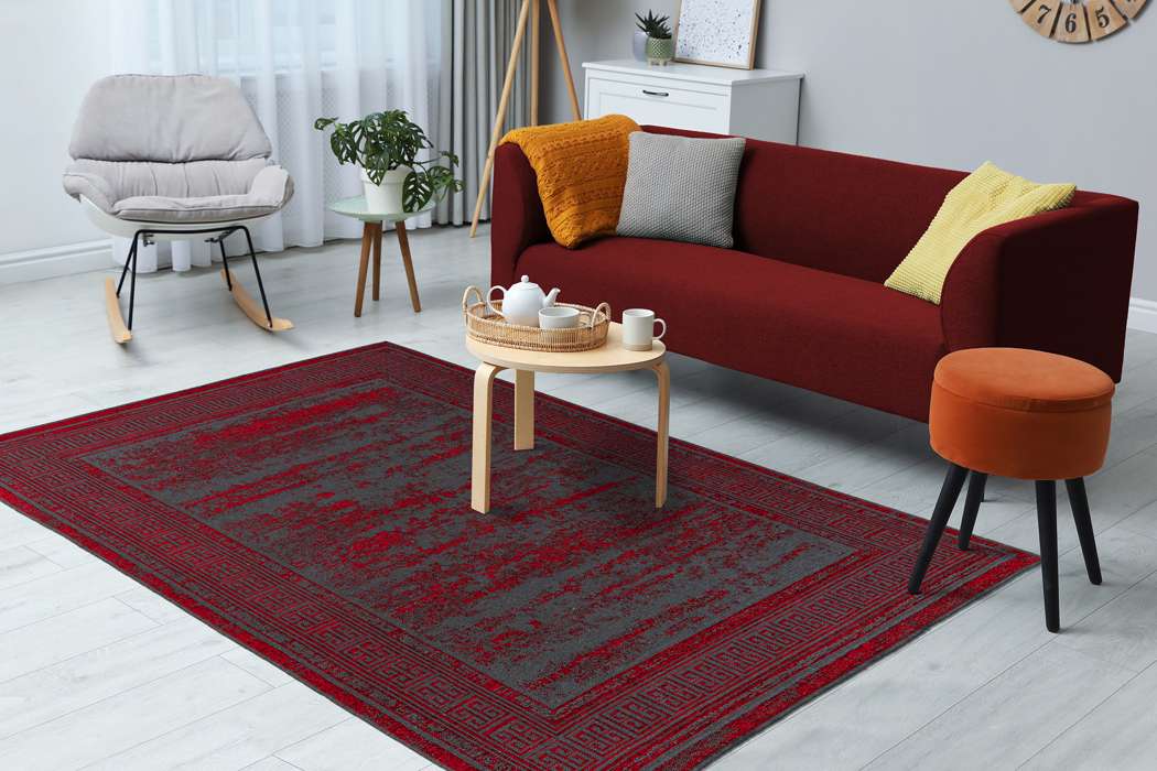 Kalea 325 rood 80x150 cm - Afbeelding 2