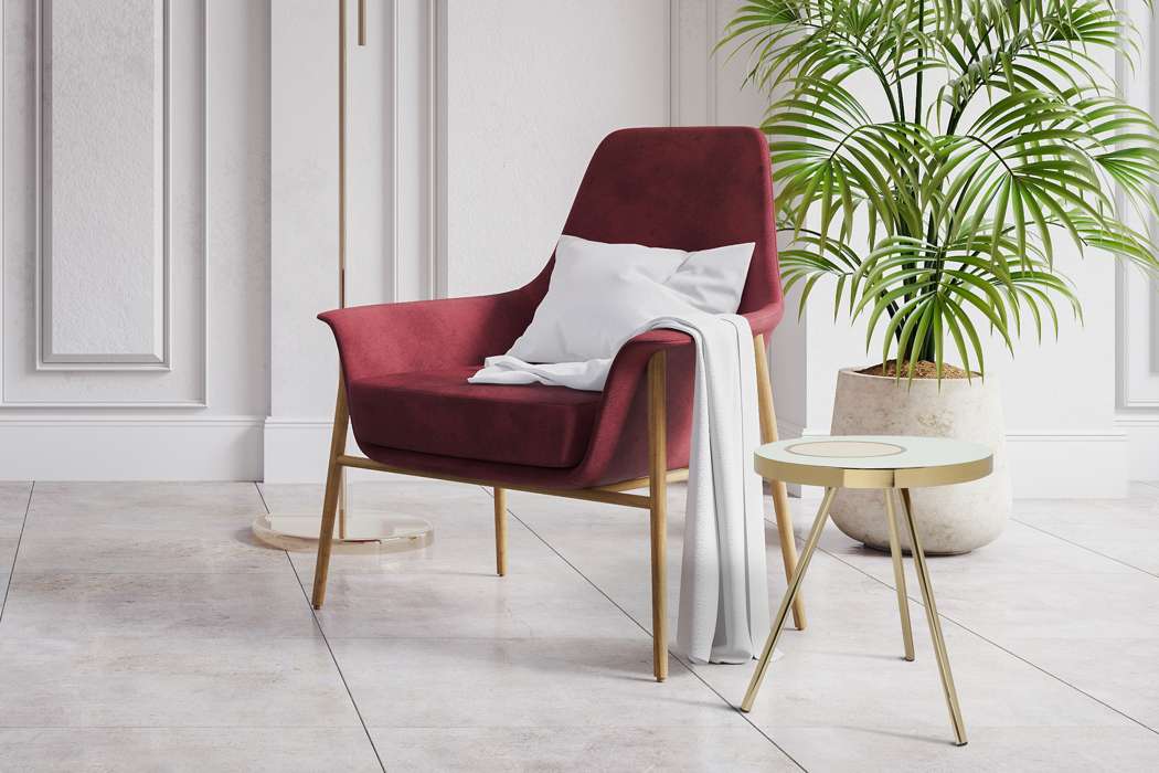 Sidetable Morrison 2025 mint/goud - Afbeelding 2