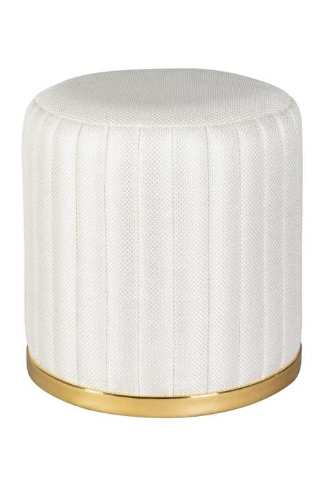 Stool Doric 145 Ivory / Gold - Afbeelding 2