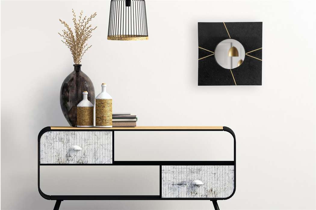 Wandspiegel Dexter 225 zwart - Afbeelding 2