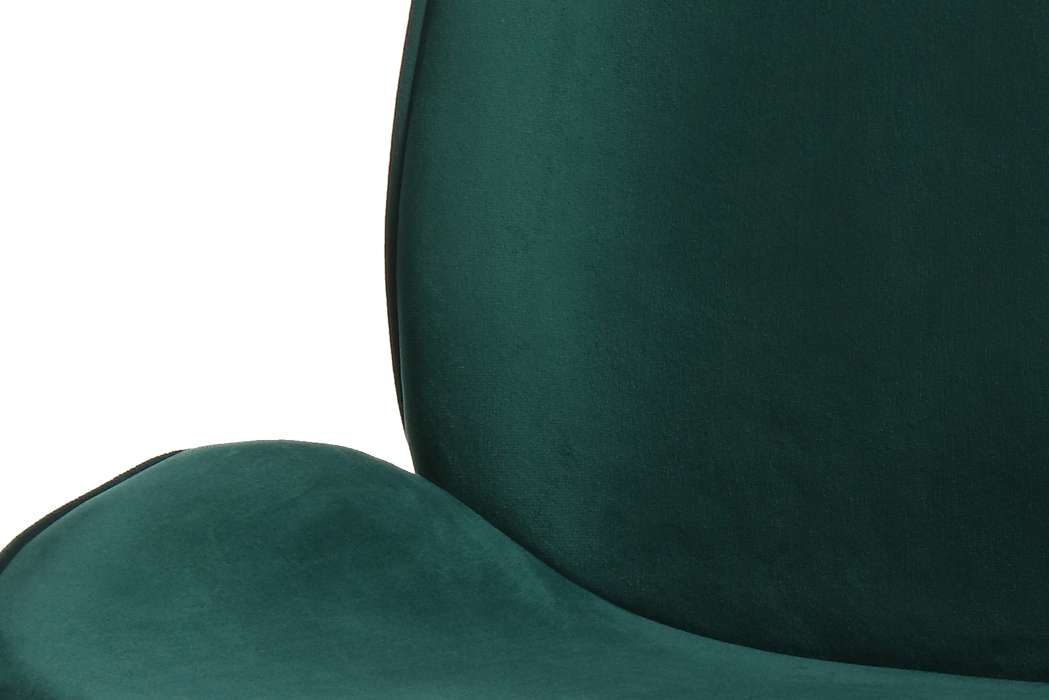 Charlize 110 Chair Set of 2 Green / Brass - Afbeelding 4