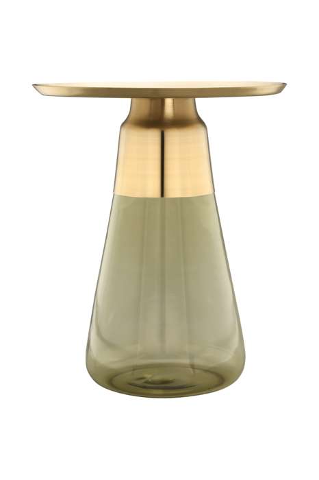 Sidetable Roman 225 Groen/goud