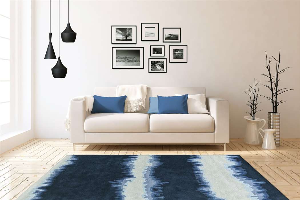 Spirit 3090 blauw/wit 170x240cm - Afbeelding 2