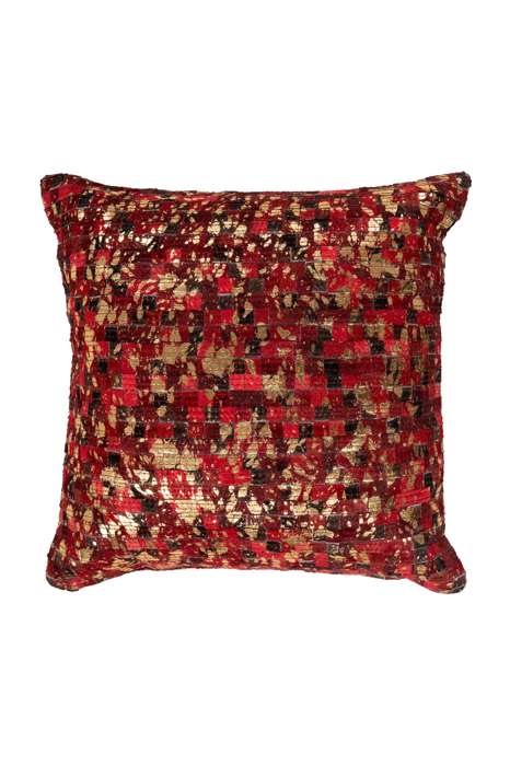 Finish Pillow 100 Red / Gold 45cm x 45cm