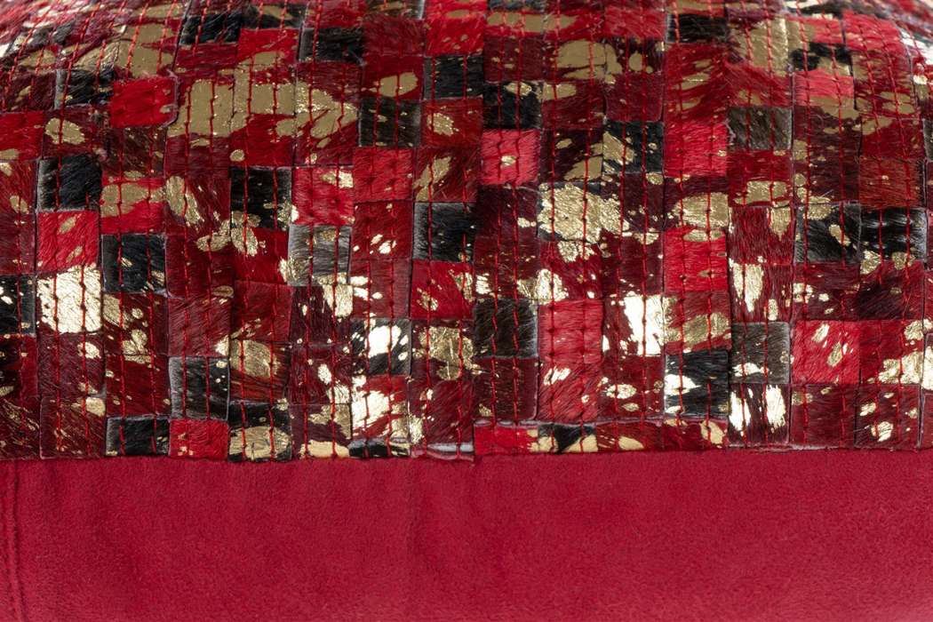 Finish Pillow 100 Red / Gold 45cm x 45cm - Afbeelding 4