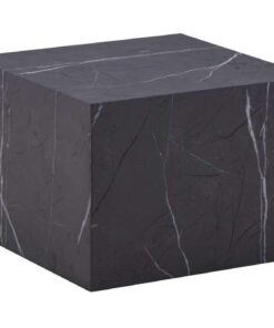 Bijzettafel kubus Cuboid, grijs