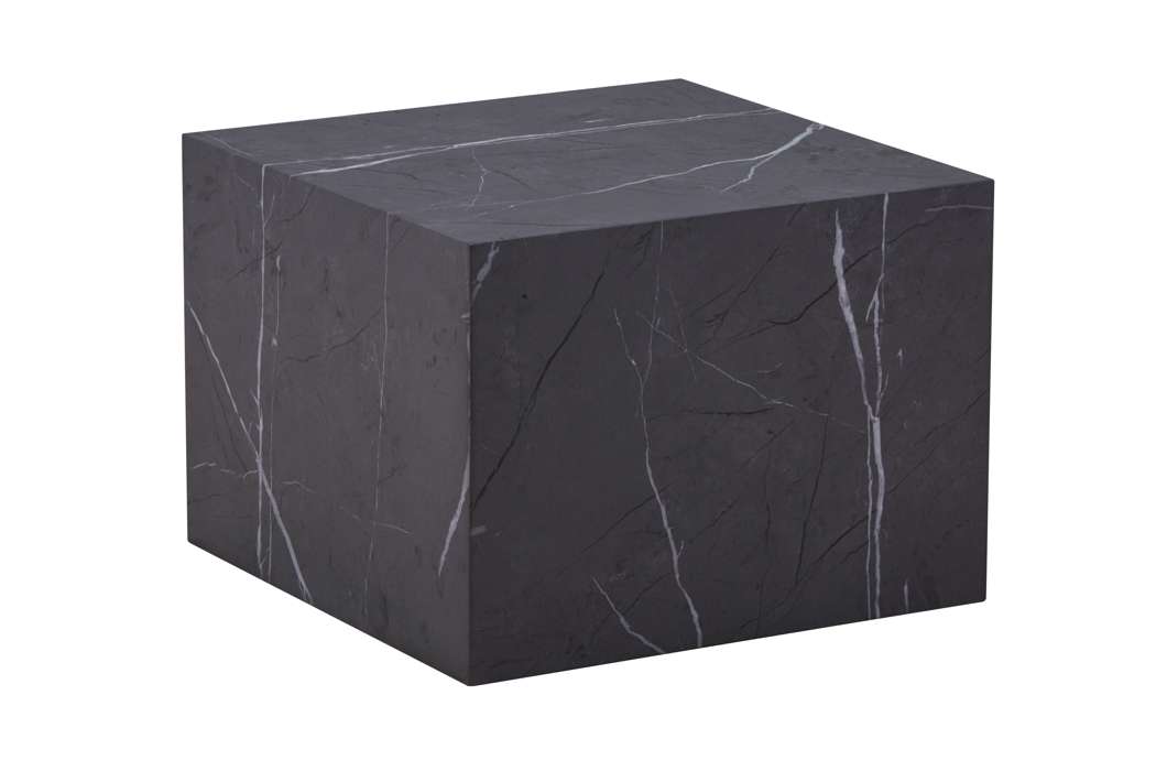 Bijzettafel kubus Cuboid, grijs