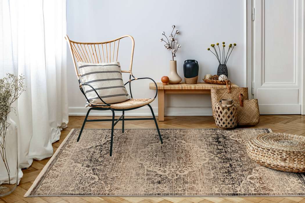 Charin 725 beige 80x150cm - Afbeelding 2