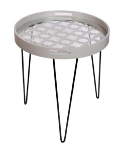 Bijzettafel River 210 grijs