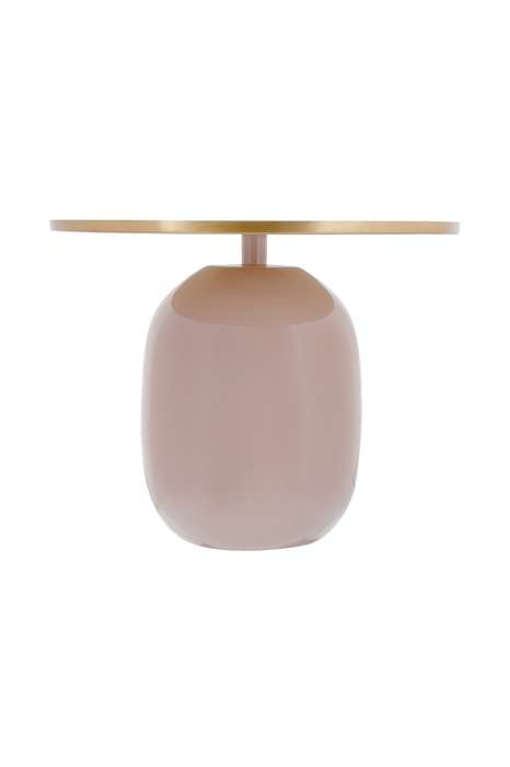 Sidetable Art Deco 525 rose/goud