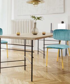 Alternative view of Chair Giselle mint