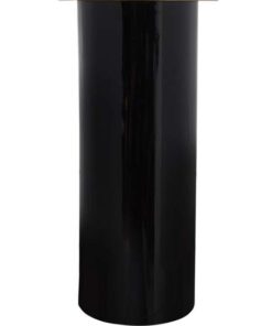 Floor Candle Holder Art Deco 165 black / gold
