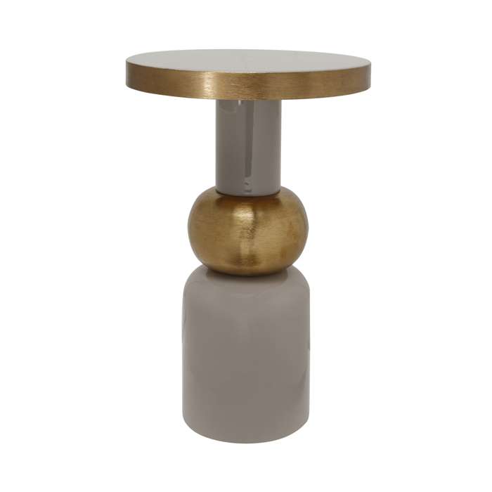 Bijzettafel Art Deco 2125 taupe/goud