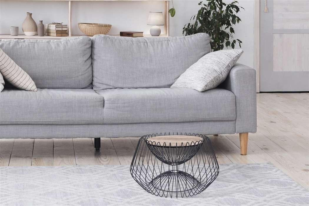 Sidetable Malibu 325 bruin/zwart - Afbeelding 2