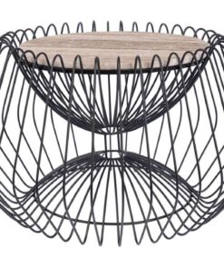 Sidetable Malibu 325 bruin/zwart