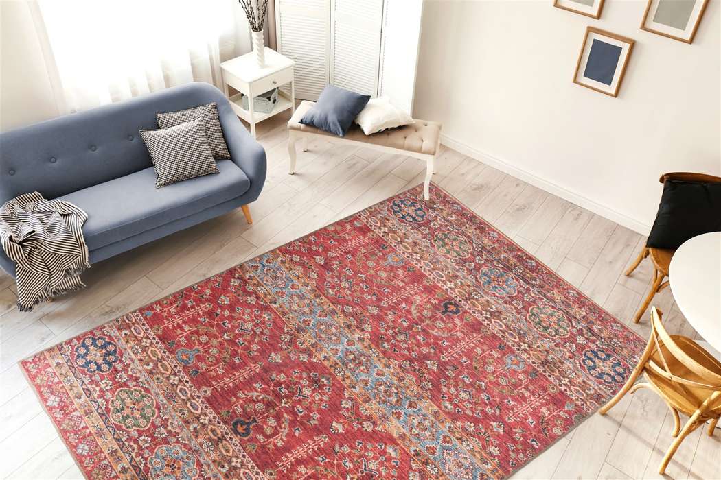 Faye 325 multi/red 150x230cm - Afbeelding 2