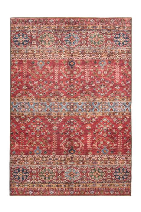 Faye 325 multi/red 150x230cm