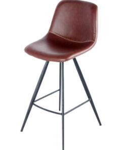 Barstool Samantha 300 set 2 dark brown/black