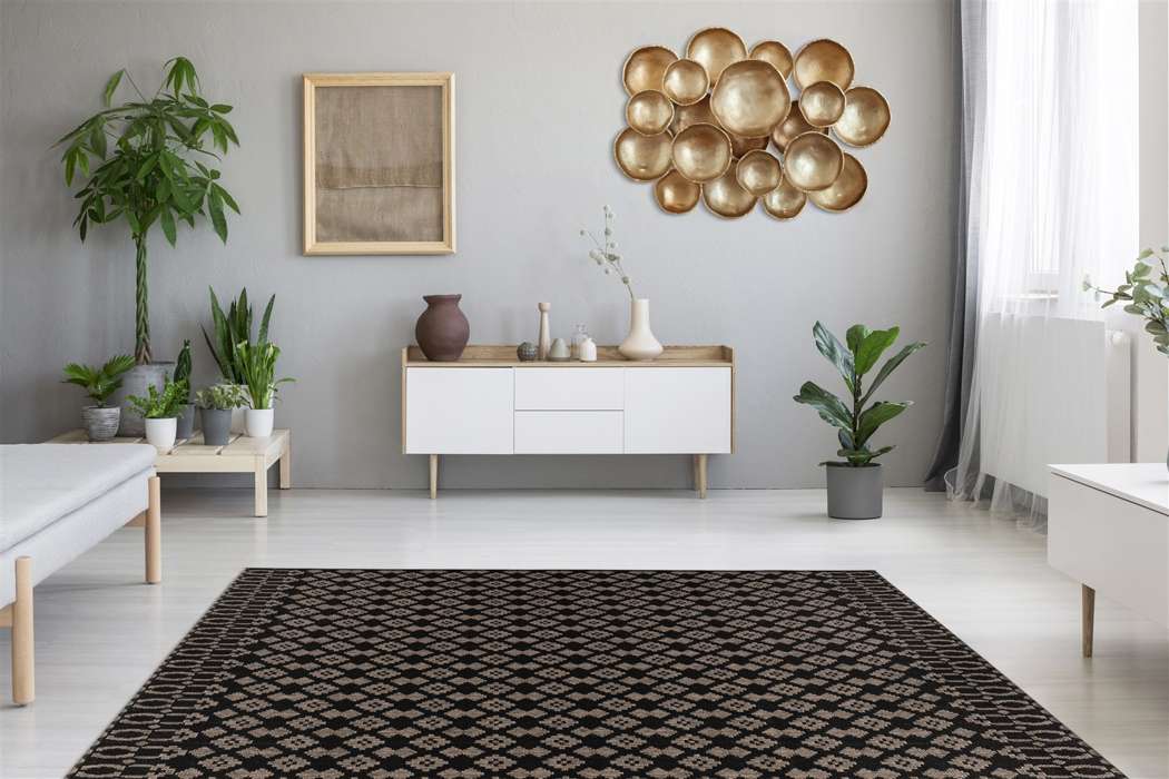 Splash 700 antraciet/zwart 80cm x 150cm - Afbeelding 2