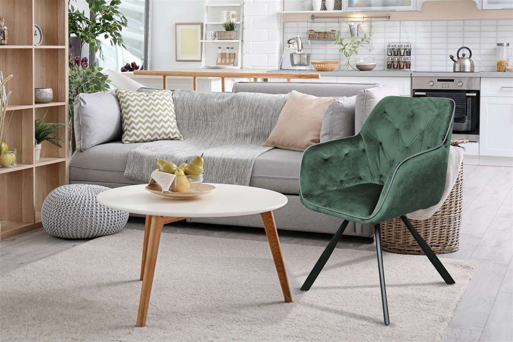 Chair Eann 125 Green - Afbeelding 3