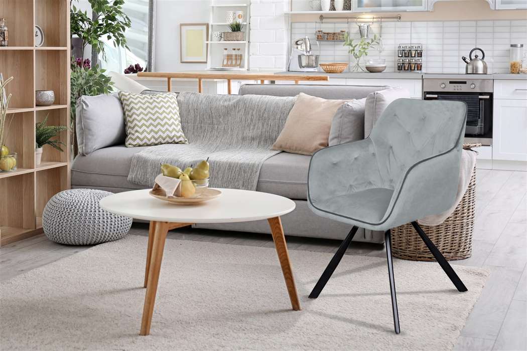 Chair Eann 125 Gray - Afbeelding 3