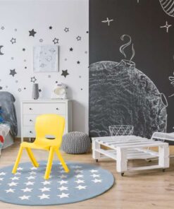 Alternative view of Kid's chair Lia Yellow