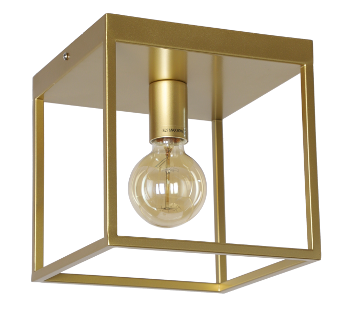 Plafoniere Ferro goud