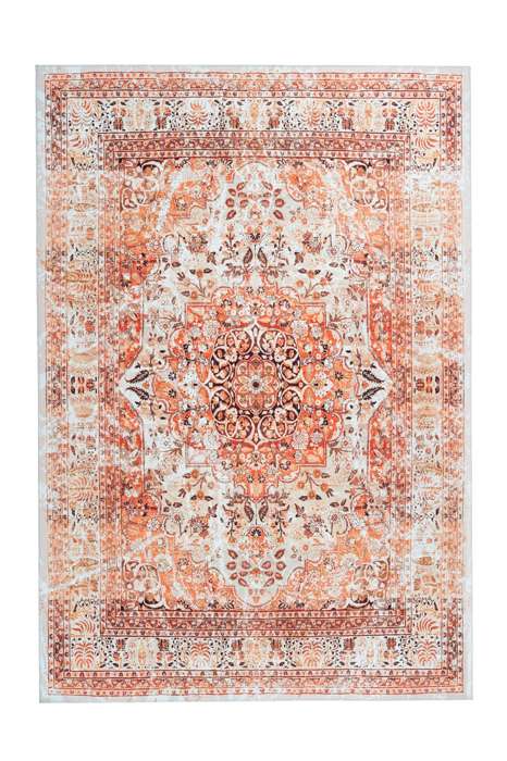 Galaxy 1000 oranje/beige 200x290cm