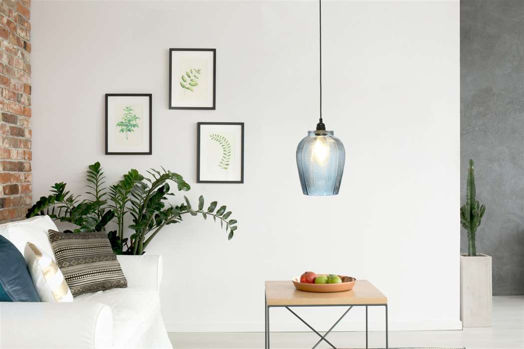 Hanglamp Bianca 125 blauw - Afbeelding 2